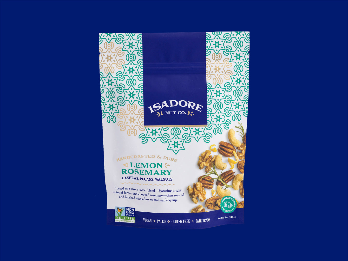 Handcrafted & pure. We use high quality ingredients to create award winning snacks that are good for you, good for the planet, and good for the community.