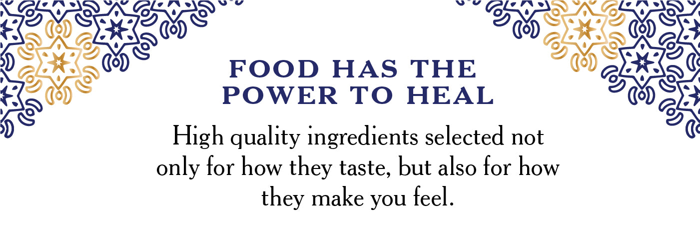 FOOD HAS THE POWER TO HEAL