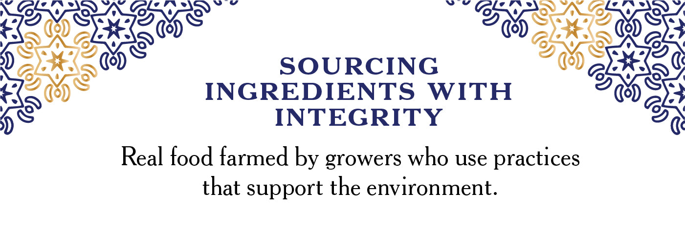 Sourcing ingredients with integrity