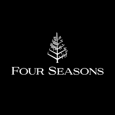 Four Seasons logo on a black background
